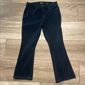 Style & Co. Women's Flare Jeans - Dark Blue